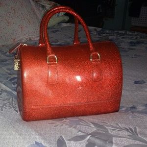 Red Candy Furla handbag